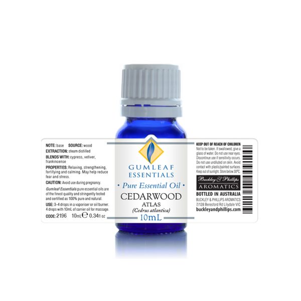 Cedarwood Atlas Essential Oil - Gumleaf