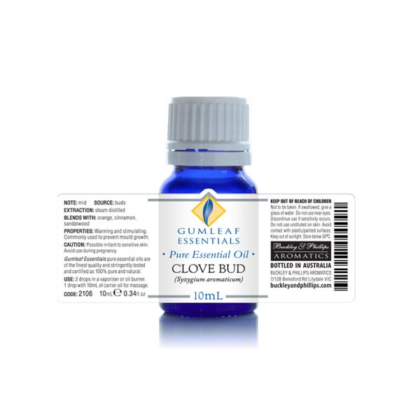 Clove Bud 100% Essential Oil by Gumleaf