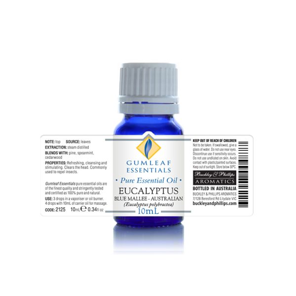 Eucalyptus Blue Mallee Oil 100% Details